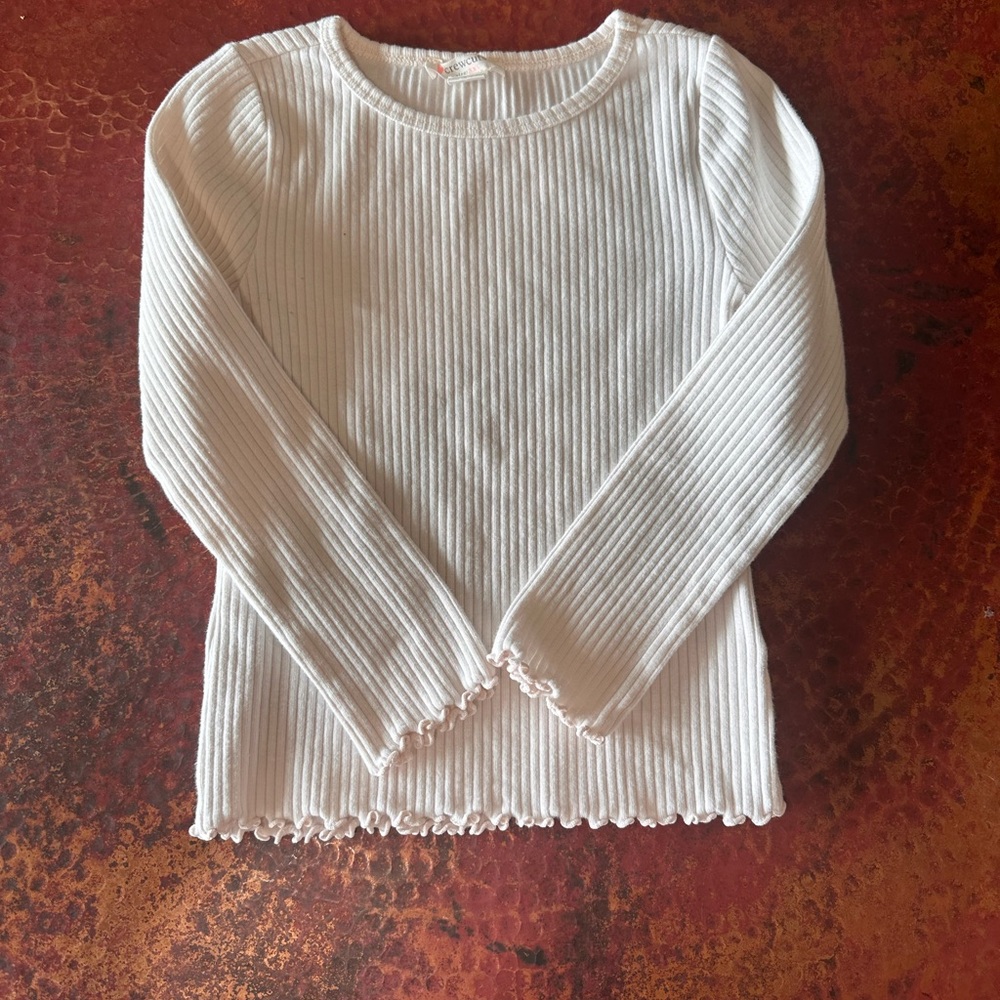 J.Crew Crewcuts White Longsleeve XXS